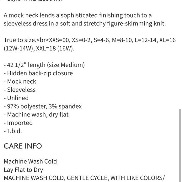 Chelsea 28 Black Dress - Picture 8 of 8